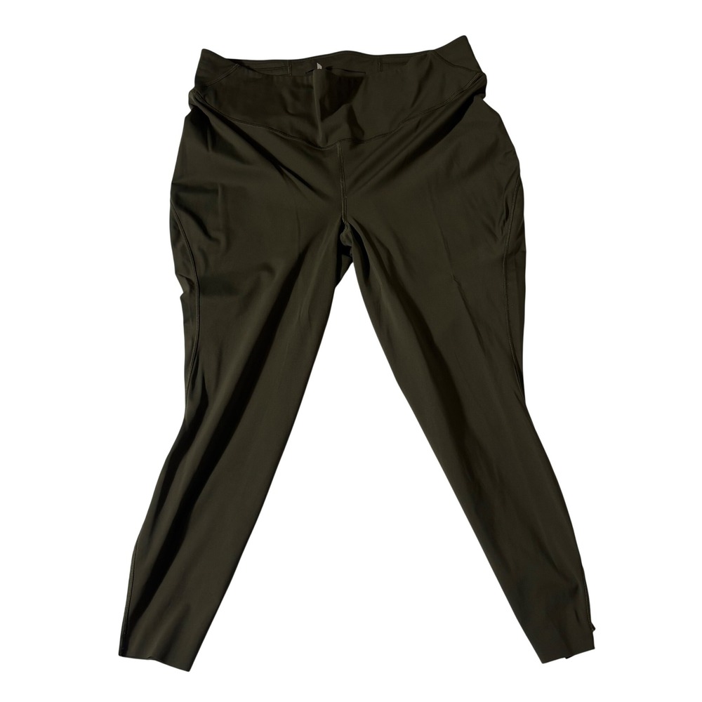 Lululemon Base Pace High-Rise Tight 25 Dark Olive Running Leggings Size 20